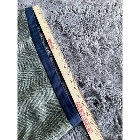 Boden Women's 100% Wool British Tweed Straight & Pencil Skirt Green Size 14R - Picture 10 of 11